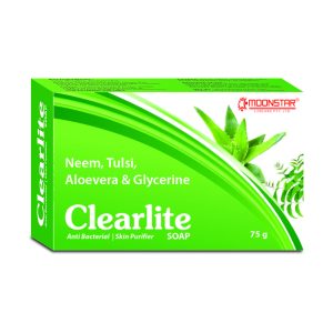 Clearlite Neem Aloevera Soap (75g)