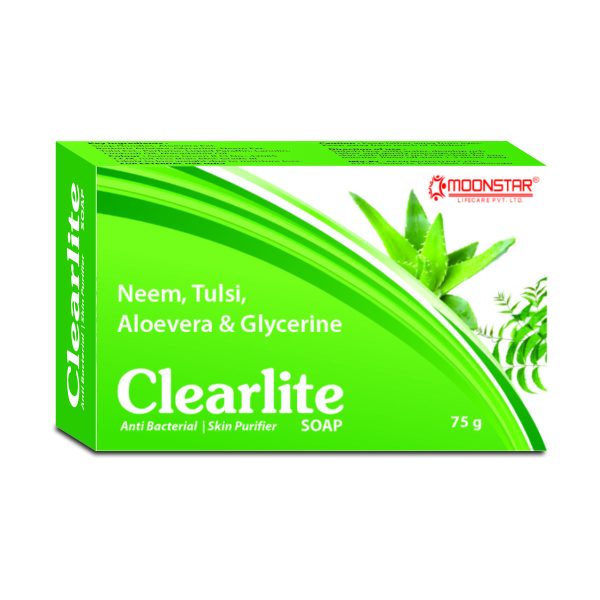 Clearlite Neem Aloevera Soap (75g)