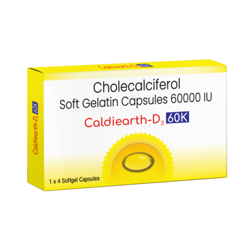 Caldiearth D3-60K Softgel Capsule
