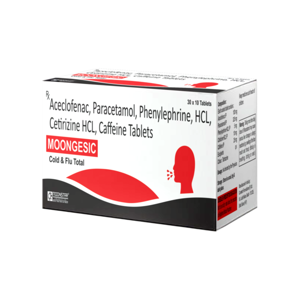 Moongesic Cold & Flu Total Tablet
