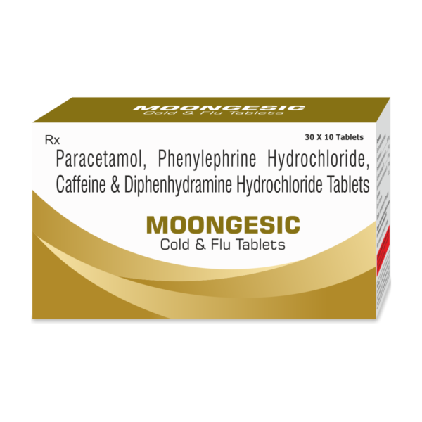 Moongesic Cold & Flu Tablet