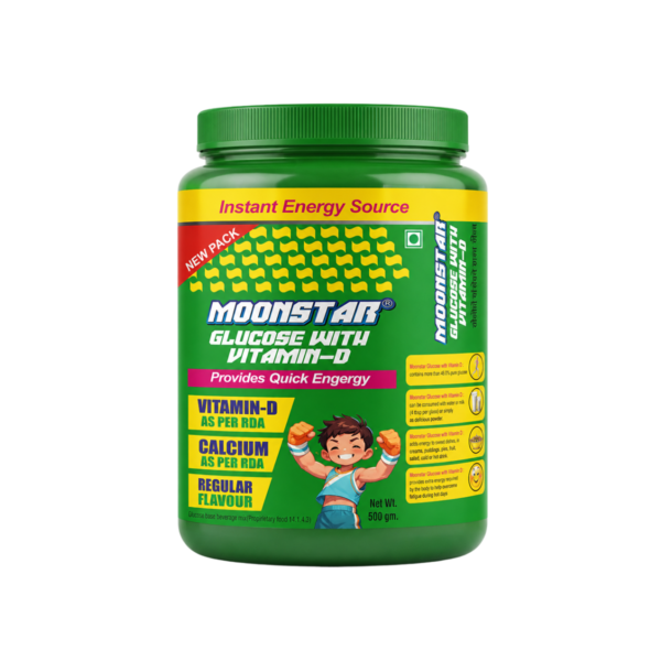 Moonstar 500 Moonstar Glucose with Vitamin D 500g