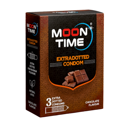 Moontime Chocolate Condom 3Pc