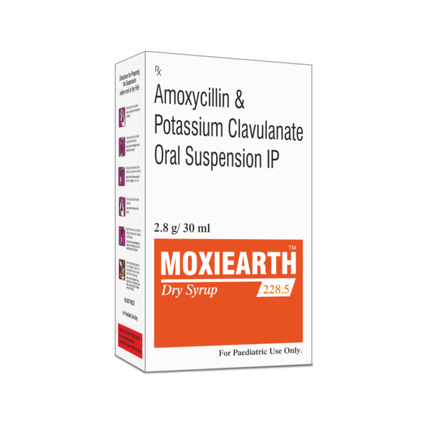 Moxiearth-228.5 Dry Syrup 30ml